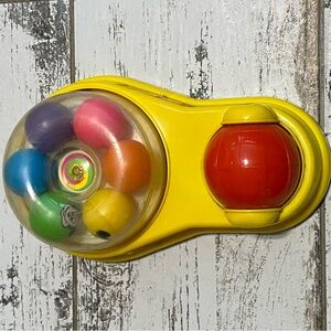 Vintage Mattel Disney Color Spin with Mickey Mouse Baby Toy 1986, Works Great